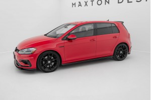 Side Skirts Diffusers V.2 Volkswagen Golf R / R-Line Mk7 Facelift - Gloss Black Side Skirts Diffusers V.2 Volkswagen Golf R / R-Line Mk7 Facelift - Gloss Black