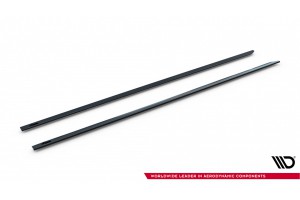 Side Skirts Diffusers V.2 Volkswagen Golf R / R-Line Mk7 Facelift - Gloss Black Side Skirts Diffusers V.2 Volkswagen Golf R / R-Line Mk7 Facelift - Gloss Black