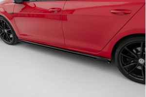 Set of Splitters V.1 Volkswagen Golf R Hatchback Mk7 Facelift