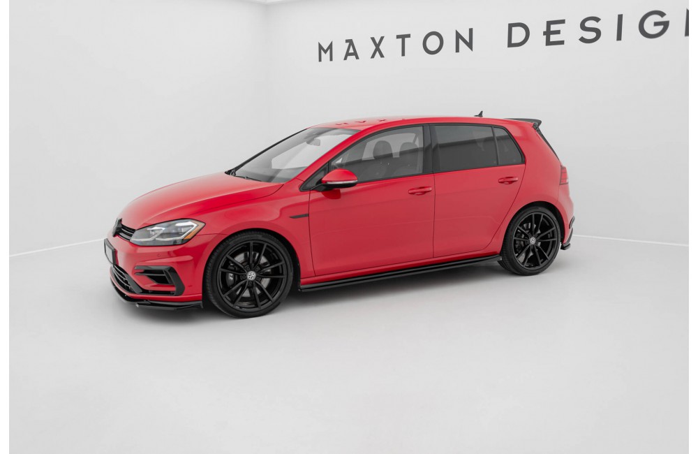Set of Splitters V.2 Volkswagen Golf R Hatchback Mk7 Facelift