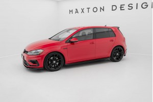 Set of Splitters V.2 Volkswagen Golf R Hatchback Mk7 Facelift