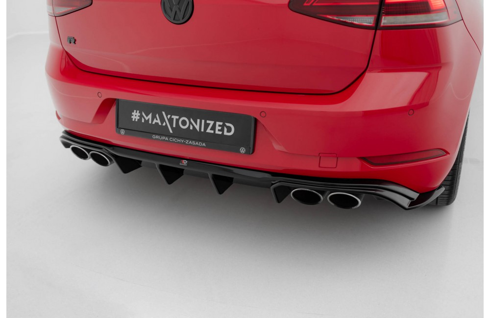 Set of Splitters V.2 Volkswagen Golf R Hatchback Mk7 Facelift