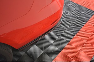 REAR SIDE SPLITTERS V.1 VW GOLF 7 R VARIANT FACELIFT
