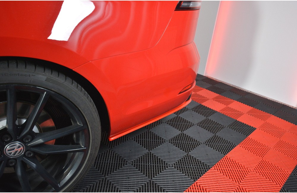 Rear Side Splitters V.2 Volkswagen Golf Mk7 R Variant Facelift