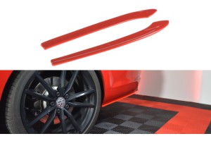 Rear Side Splitters V.2 Volkswagen Golf Mk7 R Variant Facelift