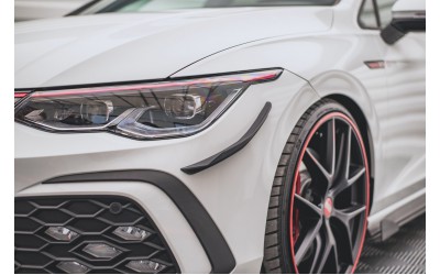 Front Bumper Wings (Canards) Volkswagen Golf GTI Mk8