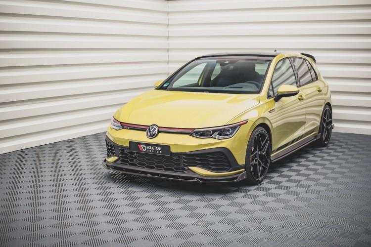 Πρόσθιο Splitter V.1 + Flaps Volkswagen Golf GTI Clubsport Mk8