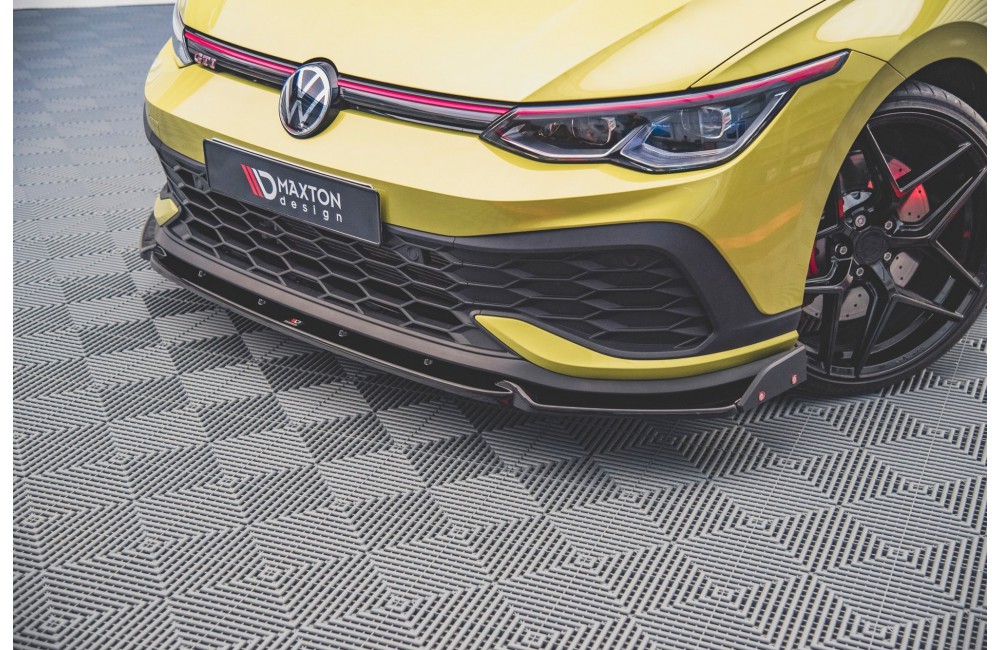 Front Splitter V.1 + Flaps Volkswagen Golf GTI Clubsport Mk8