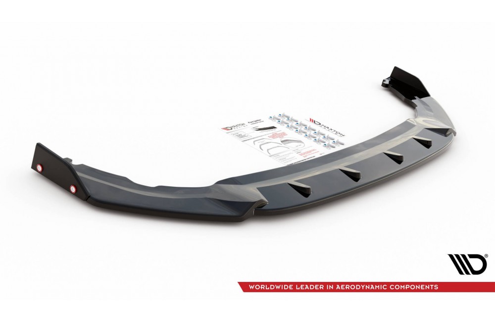 Front Splitter V.1 + Flaps Volkswagen Golf GTI Clubsport Mk8