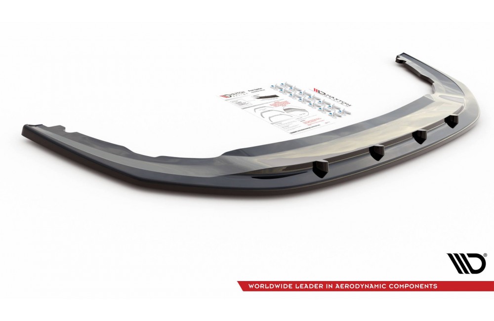 Front Splitter V.4 Volkswagen Golf GTI Clubsport Mk8