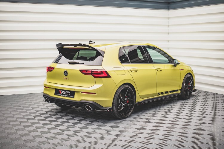 Πίσω Πλευρικοί Splitters V.1 + Flaps Volkswagen Golf GTI Clubsport Mk8 Facelift