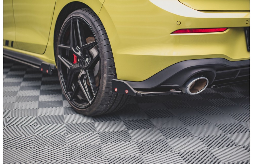 Rear Side Splitters V.1 + Flaps Volkswagen Golf GTI Clubsport Mk8
