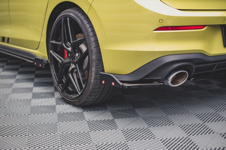 Πίσω Πλευρικοί Splitters V.1 + Flaps Volkswagen Golf GTI Clubsport Mk8 Facelift