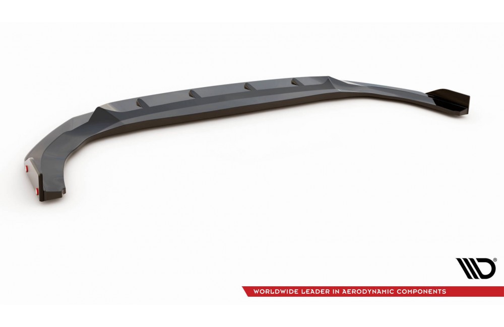 Front Splitter V.2 + Flaps Volkswagen Golf GTI / GTE / GTD / R-Line Mk8