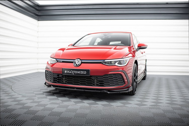 Πρόσθιο Splitter V.2 + Flaps Volkswagen Golf GTI / GTE / GTD / R-Line Mk8