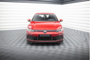 Front Splitter V.4 Volkswagen Golf GTI / GTE / GTD / R-Line Mk8