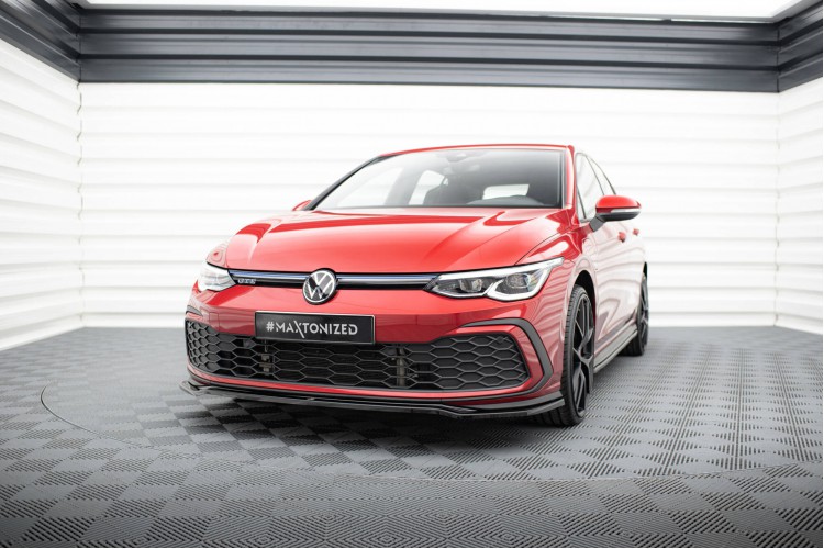 Πρόσθιο Splitter V.4 Volkswagen Golf GTI / GTE / GTD / R-Line Mk8