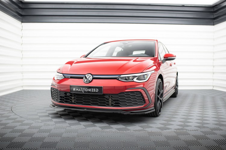 Πρόσθιο Splitter V.4 Volkswagen Golf GTI / GTE / GTD / R-Line Mk8