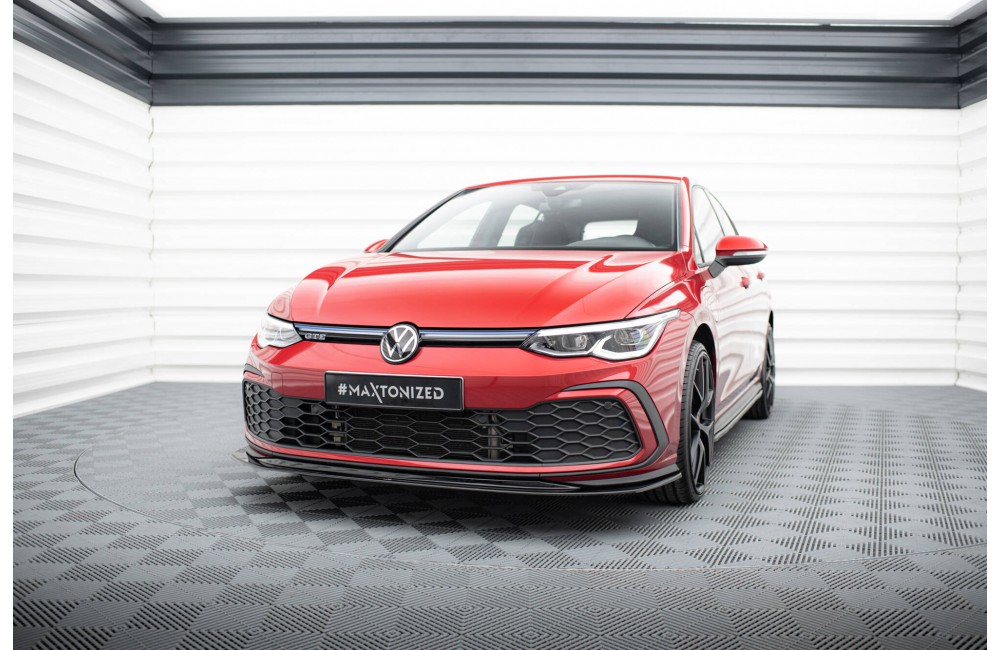 Front Splitter V.5 Volkswagen Golf GTI / GTE / GTD / R-Line Mk8