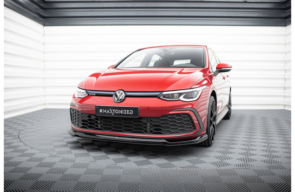 Front Splitter V.6 Volkswagen Golf GTI / GTE / GTD / R-Line Mk8