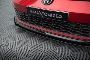 Front Splitter V.6 Volkswagen Golf GTI / GTE / GTD / R-Line Mk8