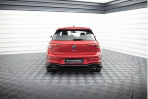 Rear Valance + Exhaust Ends Imitation Volkswagen Golf GTE / R-Line Mk8 / Mk8 Facelift -