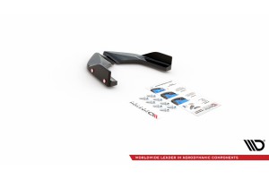 Rear Side Splitters V.2 + Flaps Volkswagen Golf GTI / GTE Mk8