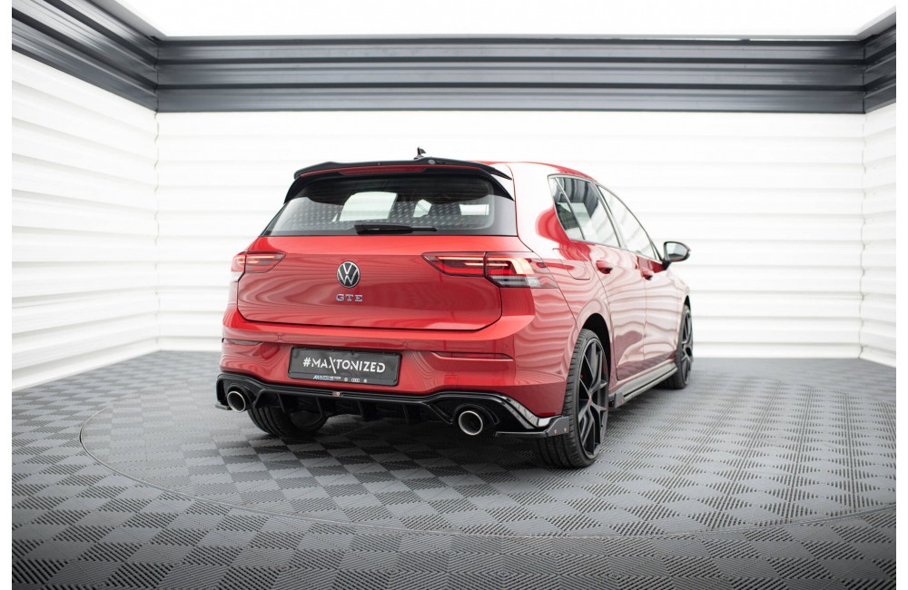 Rear Side Splitters V.2 + Flaps Volkswagen Golf GTI / GTE Mk8