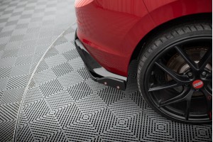 Rear Side Splitters V.2 + Flaps Volkswagen Golf GTI / GTE Mk8