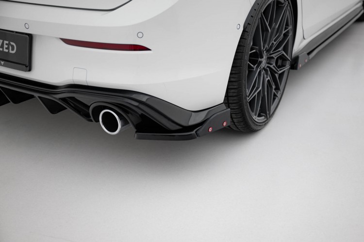 Πίσω Πλευρικοί Splitters V.4 + Flaps Volkswagen Golf GTI / GTE Mk8