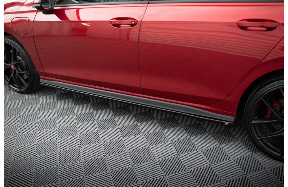 Side Skirts Diffusers V.1 Volkswagen Golf GTI / GTE / GTI Clubsport / GTD / R-Line Mk8 Side Skirts Diffusers V.1 Volkswagen Golf GTI / GTE / GTI Clubsport / GTD / R-Line Mk8