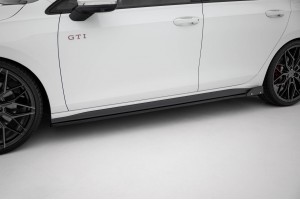 Side Skirts Diffusers V.2 + Flaps Volkswagen Golf GTI / GTE / GTI Clubsport / GTD / R-Line Mk8 Side Skirts Diffusers V.2 + Flaps Volkswagen Golf GTI / GTE / GTI Clubsport / GTD / R-Line Mk8