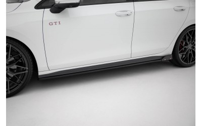 Side Skirts Diffusers V.2 + Flaps Volkswagen Golf GTI / GTE / GTI Clubsport / GTD / R-Line Mk8