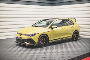 Side Skirts Diffusers V.2 + Flaps Volkswagen Golf GTI / GTE / GTI Clubsport / GTD / R-Line Mk8 Side Skirts Diffusers V.2 + Flaps Volkswagen Golf GTI / GTE / GTI Clubsport / GTD / R-Line Mk8