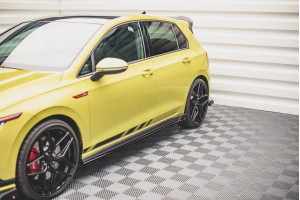 Side Skirts Diffusers V.2 + Flaps Volkswagen Golf GTI / GTE / GTI Clubsport / GTD / R-Line Mk8 Side Skirts Diffusers V.2 + Flaps Volkswagen Golf GTI / GTE / GTI Clubsport / GTD / R-Line Mk8