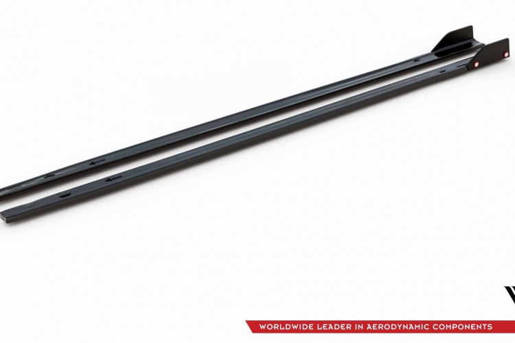 Side Skirts Diffusers V.2 + Flaps Volkswagen Golf GTI / GTE / GTI Clubsport / GTD / R-Line Mk8