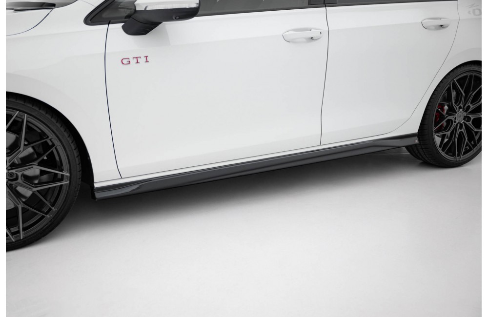 Side Skirts Diffusers V.3 Volkswagen Golf GTI / GTE / GTI Clubsport / GTD / R-Line Mk8 Side Skirts Diffusers V.3 Volkswagen Golf GTI / GTE / GTI Clubsport / GTD / R-Line Mk8