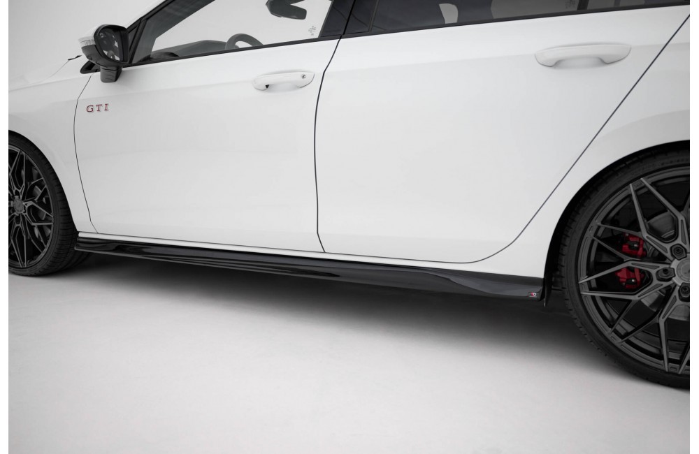 Side Skirts Diffusers V.3 Volkswagen Golf GTI / GTE / GTI Clubsport / GTD / R-Line Mk8 Side Skirts Diffusers V.3 Volkswagen Golf GTI / GTE / GTI Clubsport / GTD / R-Line Mk8