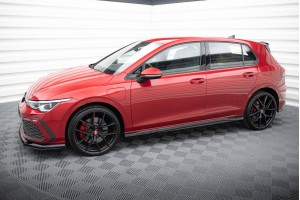 Side Skirts Diffusers V.3 Volkswagen Golf GTI / GTE / GTI Clubsport / GTD / R-Line Mk8 Side Skirts Diffusers V.3 Volkswagen Golf GTI / GTE / GTI Clubsport / GTD / R-Line Mk8