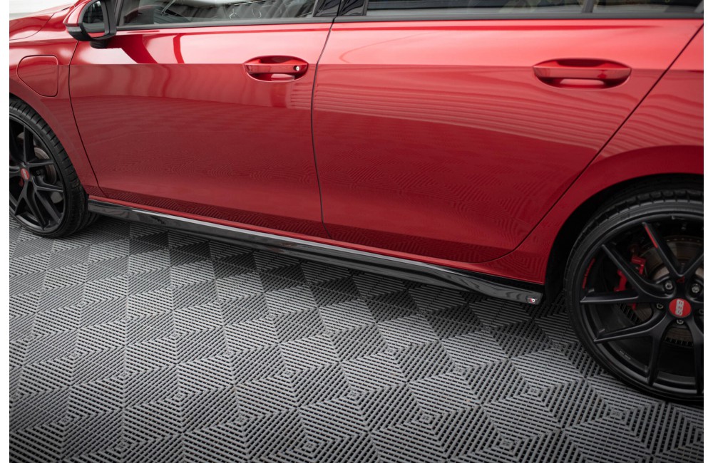 Side Skirts Diffusers V.3 Volkswagen Golf GTI / GTE / GTI Clubsport / GTD / R-Line Mk8 Side Skirts Diffusers V.3 Volkswagen Golf GTI / GTE / GTI Clubsport / GTD / R-Line Mk8