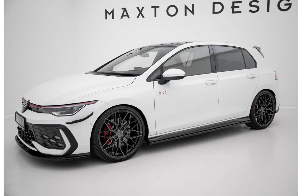Side Skirts Diffusers V.4 Volkswagen Golf GTI / GTE / GTI Clubsport / GTD / R-Line Mk8 Side Skirts Diffusers V.4 Volkswagen Golf GTI / GTE / GTI Clubsport / GTD / R-Line Mk8