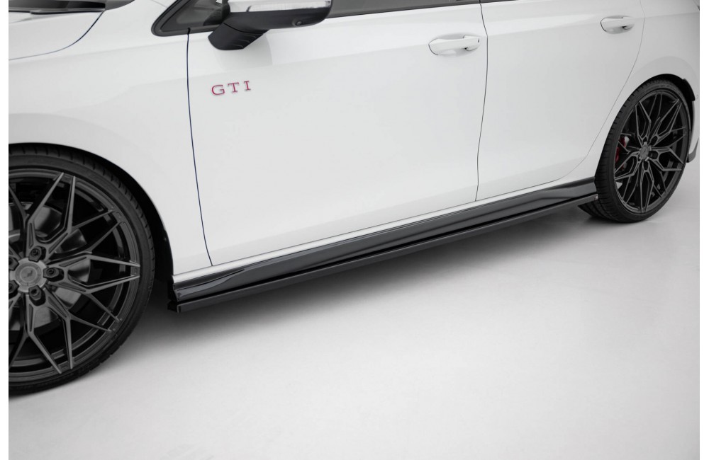 Side Skirts Diffusers V.4 Volkswagen Golf GTI / GTE / GTI Clubsport / GTD / R-Line Mk8 Side Skirts Diffusers V.4 Volkswagen Golf GTI / GTE / GTI Clubsport / GTD / R-Line Mk8