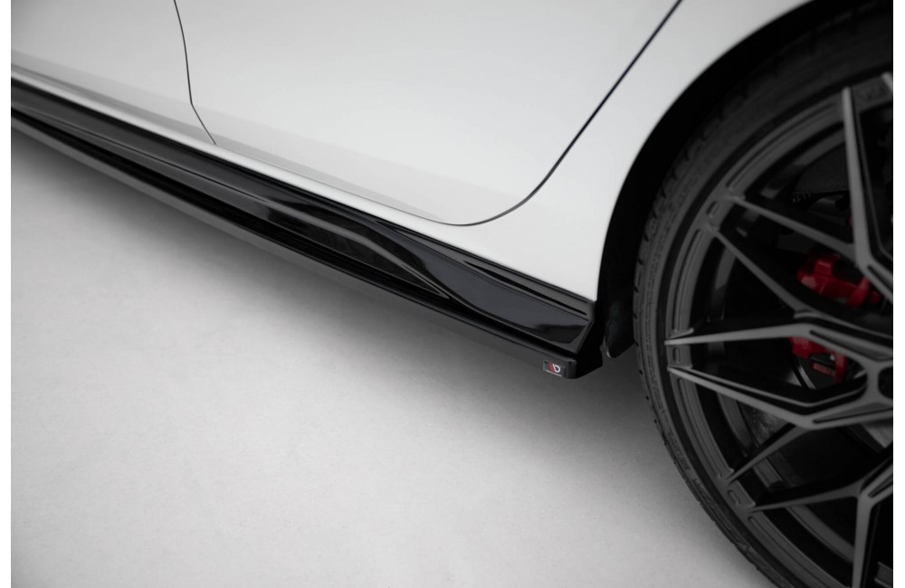 Side Skirts Diffusers V.4 Volkswagen Golf GTI / GTE / GTI Clubsport / GTD / R-Line Mk8 Side Skirts Diffusers V.4 Volkswagen Golf GTI / GTE / GTI Clubsport / GTD / R-Line Mk8