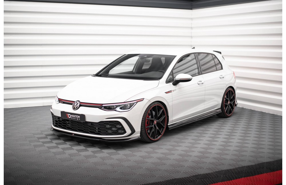 Side Skirts Diffusers V.4 Volkswagen Golf GTI / GTE / GTI Clubsport / GTD / R-Line Mk8 Side Skirts Diffusers V.4 Volkswagen Golf GTI / GTE / GTI Clubsport / GTD / R-Line Mk8