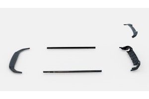 Set of Splitters Volkswagen Golf GTI Mk8