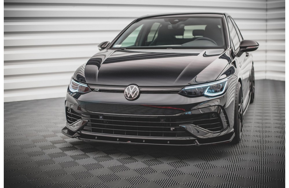 Front Splitter V.2 Volkswagen Golf R Mk8