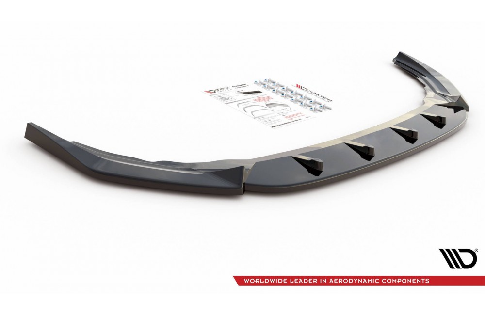 Front Splitter V.2 Volkswagen Golf R Mk8