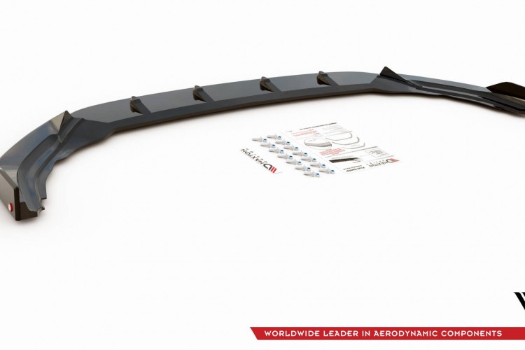 Πρόσθιο Splitter V.2 + Flaps Volkswagen Golf R Hatchback / Variant Mk8