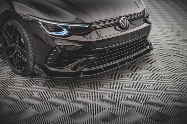 Πρόσθιο Splitter V.2 + Flaps Volkswagen Golf R Hatchback / Variant Mk8