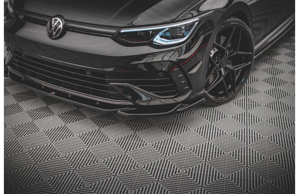 Front Splitter V.4 Volkswagen Golf R Mk8
